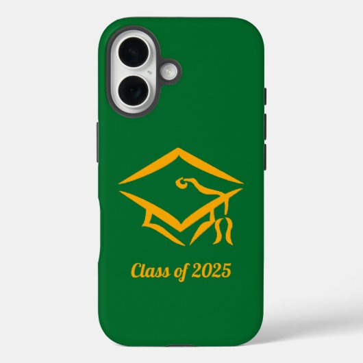 卒業クラス20??GRNGLDカスタマイズ年 Case-Mate iPhoneケース (裏面)