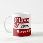 卒業クラス コーヒーマグカップ (左)