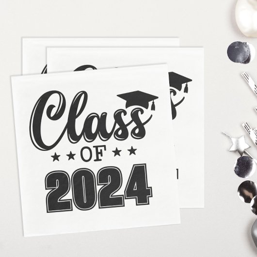 卒業クラス スタンダードランチョンナプキン