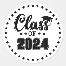 卒業クラス ラウンドシール