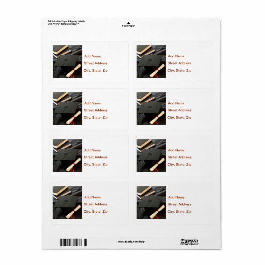 卒業クラス ラベル (フルシート)