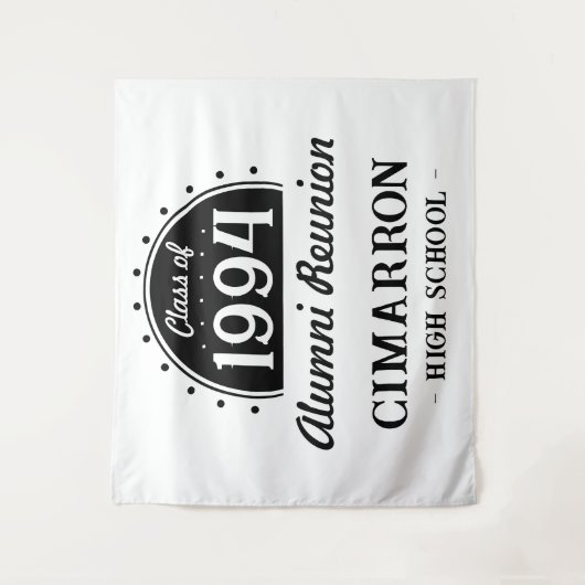 卒業クラス 再会 任意の年 タペストリー (正面)