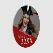 卒業クラス |写真 オーナメント (正面)