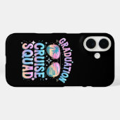 卒業クルーズ部 クルーズ船 レトロ Case-Mate iPhoneケース (裏面 (横))