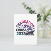 卒業クルーズ2025夏季旅行マッチング インビテーションポストカード (スタンド正面)