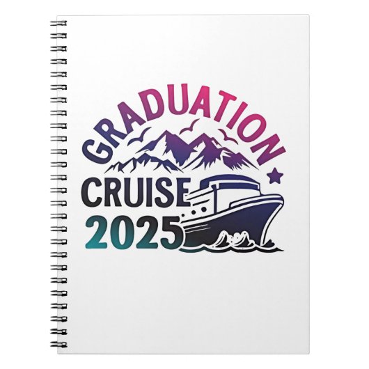 卒業クルーズ2025夏季旅行マッチング ノートブック (正面)