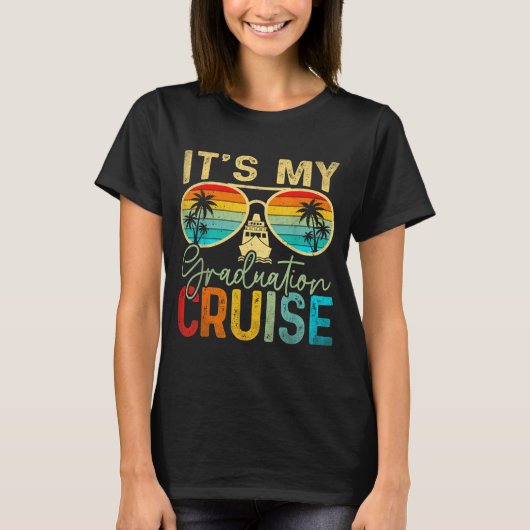 卒業クルーズ 卒業旅行 クルーズ 2026 Tシャツ (正面)