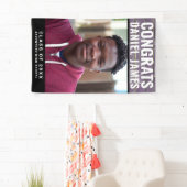 卒業クールおめでとうフォトパープルブリック2023 横断幕 (インサイチュ)