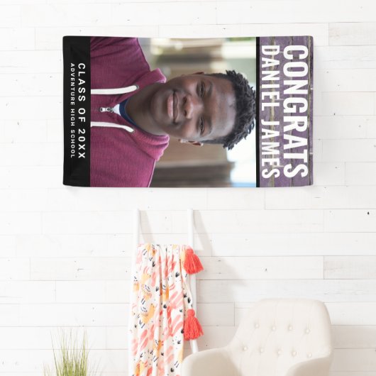 卒業クールおめでとうフォトパープルブリック2023 横断幕 (インサイチュ)