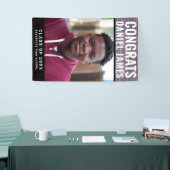 卒業クールおめでとうフォトパープルブリック2023 横断幕 (トレードショー)