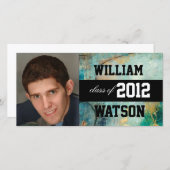 卒業クール発表 案内状 (正面/裏面)