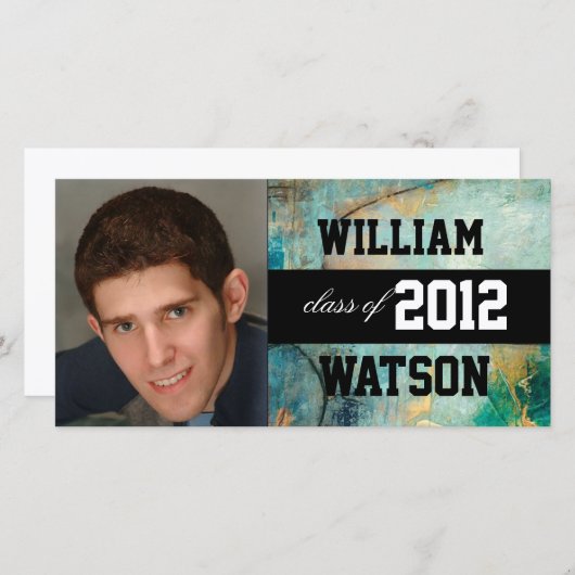 卒業クール発表 案内状 (正面/裏面)