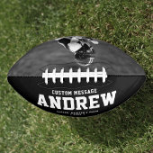 卒業クール誕生日モダンギフト写真 アメリカンフットボール