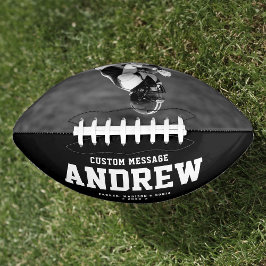 卒業クール誕生日モダンギフト写真 アメリカンフットボール