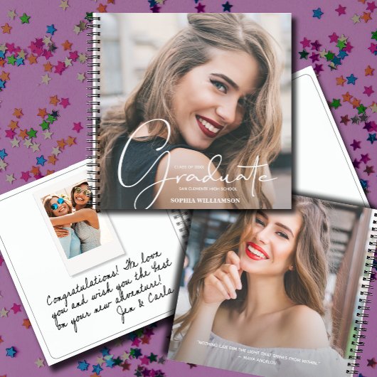 卒業ゲストブック ノートブック