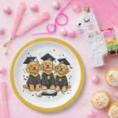 卒業ゴルデンドルドッグス ペーパープレート (パーティー)