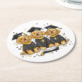 卒業ゴルデンドルドッグス ラウンドペーパーコースター (アングル)