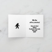 卒業サスカッチ カード (内部)