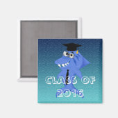 卒業サメAユニークとおもしろい マグネット (正面/裏面)