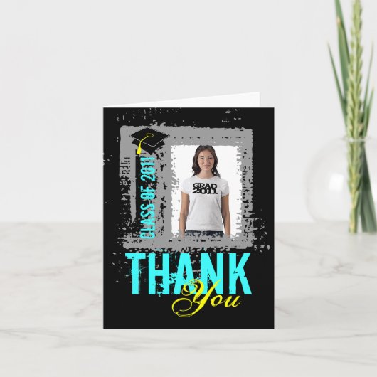 卒業サンキューカード写真の追加3 サンキューカード (正面)