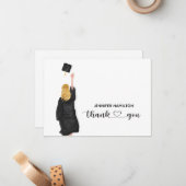 卒業サンキューカード ノートカード (正面/裏面インサイチュ)