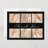 卒業サンキューフォトフレームはがき ポストカード (正面/裏面)