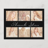 卒業サンキューフォトフレームはがき ポストカード (正面)