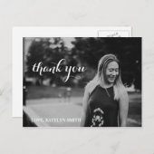 卒業サンキューポストカード ポストカード (正面/裏面)