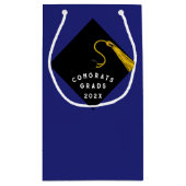 卒業シニアおめでとうスモール抱き枕 スモールペーパーバッグ (裏面)