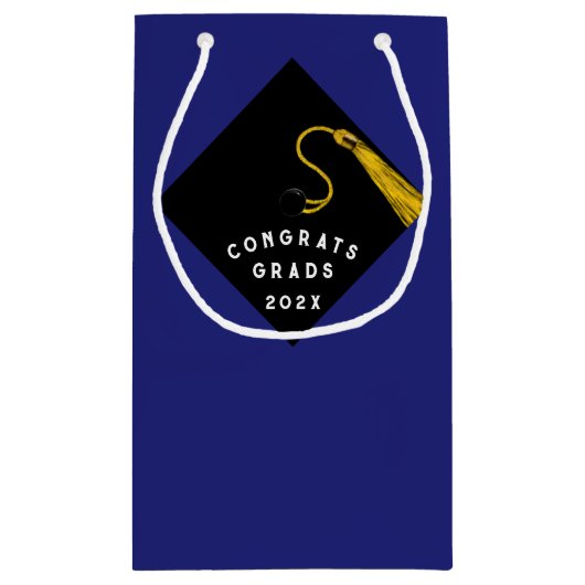 卒業シニアおめでとうスモール抱き枕 スモールペーパーバッグ (裏面)