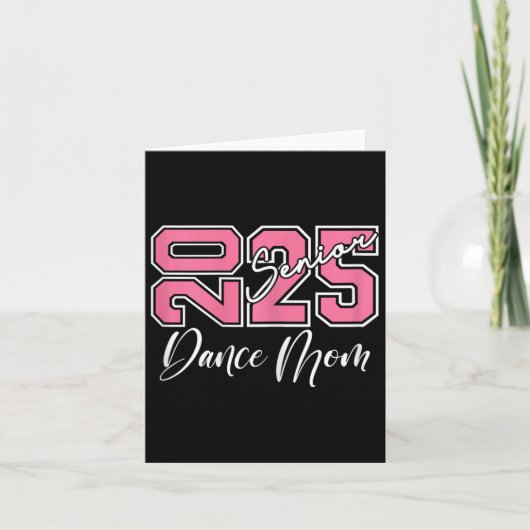 卒業シニアダンスママ2025踊りママ1 カード (正面)