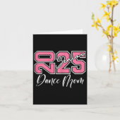 卒業シニアダンスママ2025踊りママ1 カード (黄色い花)