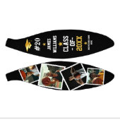 卒業シニア名前をカスタムする、ナンバー&4写真 ミニバスケットボール (パネル)