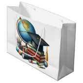 卒業シニア ラージペーパーバッグ (正面アングル)