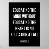 卒業シンプルのための白黒ポスター ポスター (正面)