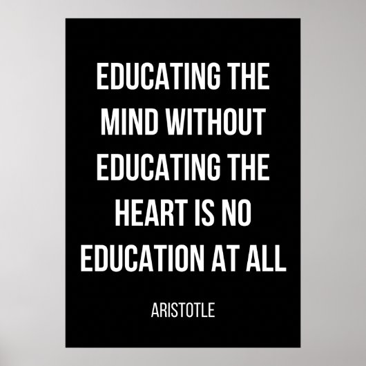 卒業シンプルのための白黒ポスター ポスター (正面)