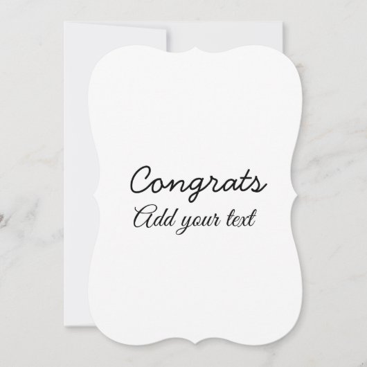 卒業シンプルミニマルおめでとうございます (正面)