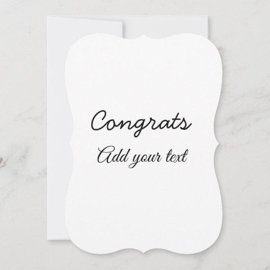 卒業シンプルミニマルおめでとうございます (裏面)