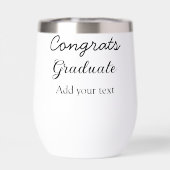 卒業シンプルミニマルおめでとうございます (背面)