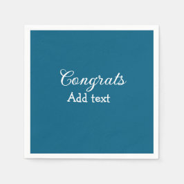 卒業シンプルミニマルおめでとうございます スタンダードカクテルナプキン