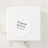 卒業シンプルミニマルおめでとうございます フェイバータグ (インサイチュ)