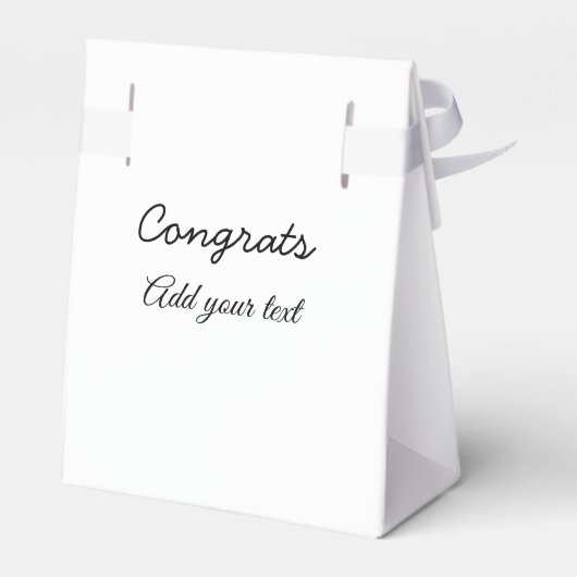 卒業シンプルミニマルおめでとうございます フェイバーボックス (裏面サイド)