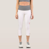 卒業シンプルモダンミニマル卒業 カプリレギンス (正面)