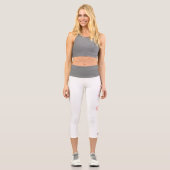 卒業シンプルモダンミニマル卒業 カプリレギンス (正面)