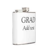 卒業シンプル式ミニマル型エレガント型 フラスク (右)