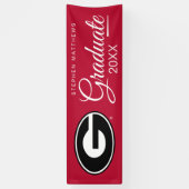 |卒業ジョージア大学 横断幕 (縦)