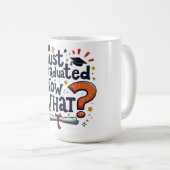 卒業ジレンママグカップ コーヒーマグカップ (正面右)