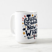 卒業ジレンママグカップ コーヒーマグカップ (正面左)