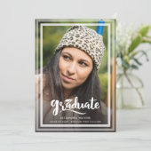 卒業スクリプト2写真Grad 2025 案内状 (スタンド正面)