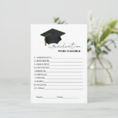 卒業スシンプルクランブル単語卒業ゲーム 招待状 (スタンド正面)